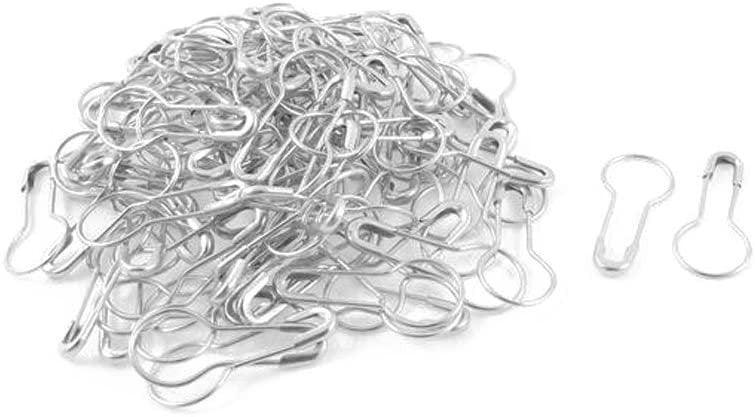 Silver Bulb Safety Pin Stitch Markers