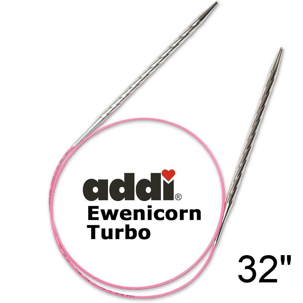 32 inch (80 cm) Addi Ewenicorn circular knitting needles