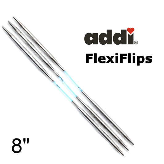 8 inch (20 cm) addi FlexiFlips Double Point Needles