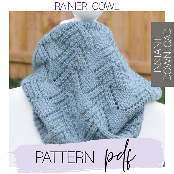 RAINIER Cowl - PDF Knitting Pattern
