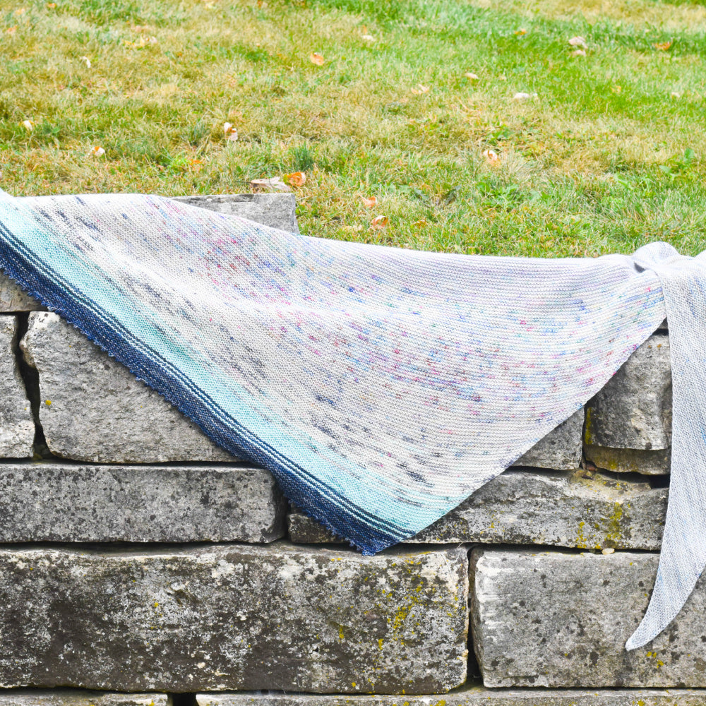 FABLE FADE Shawl - PDF Knitting Pattern