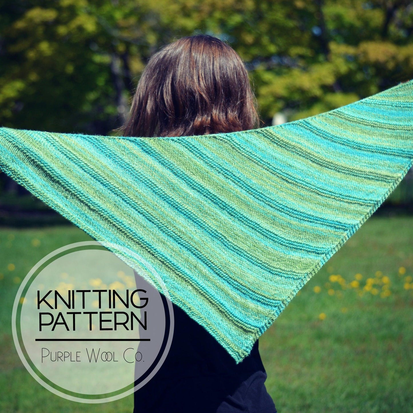 HOMESPUN MAGIC Shawl - PDF Knitting Pattern