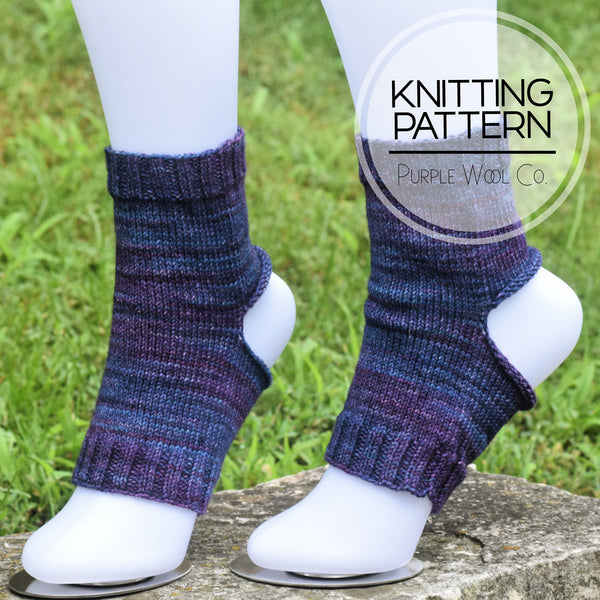 BASIC YOGA Socks - PDF Knitting Pattern
