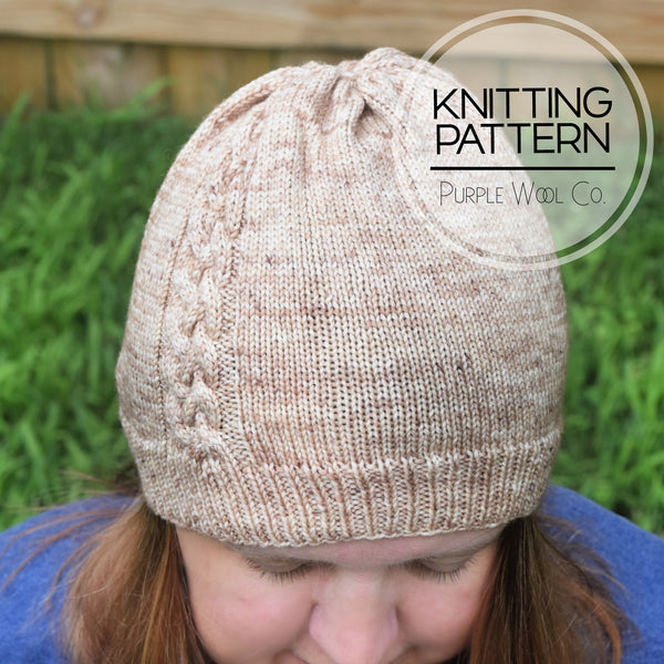 AMELIA Hat - PDF Knitting Pattern