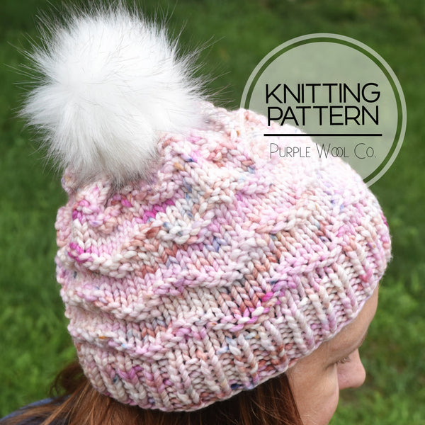 GLACIER Hat - PDF Knitting Pattern