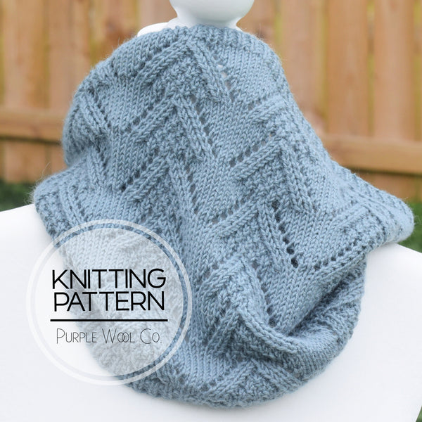 RAINIER Cowl - PDF Knitting Pattern