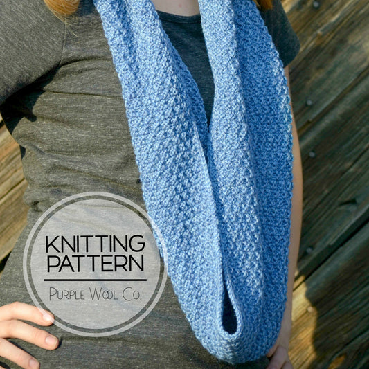QUINCY Cowl - PDF Knitting Pattern