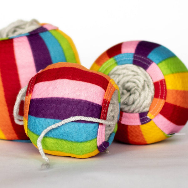 Rainbows COZY CAKES Yarn Cozy