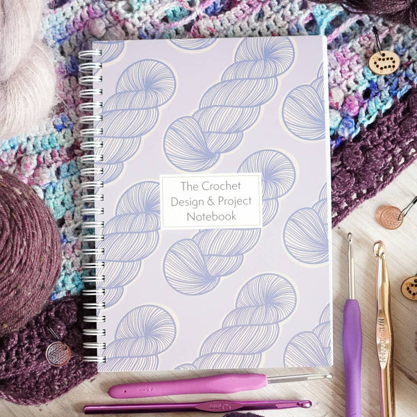 The Crochet Design & Project Notebook - Lavender