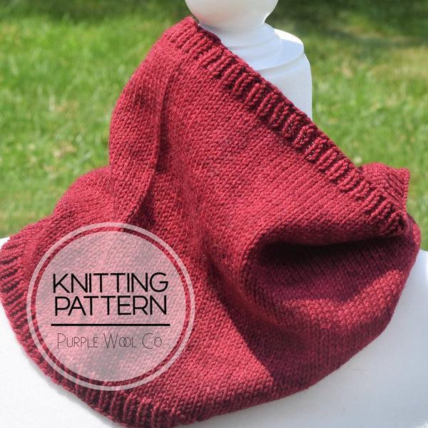 EVERYDAY Cowl - PDF Knitting Pattern