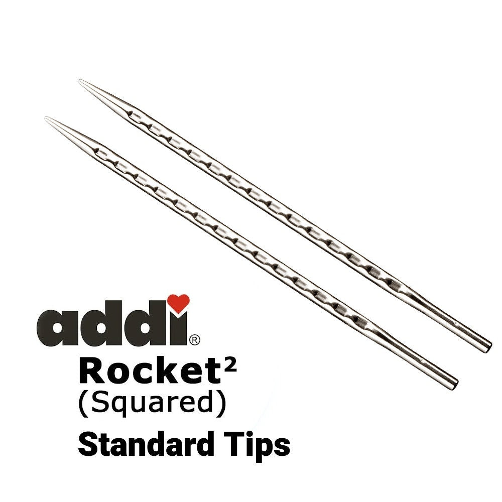 addi Click STANDARD Rocket 2 [squared] Tips, Interchangeable Tips