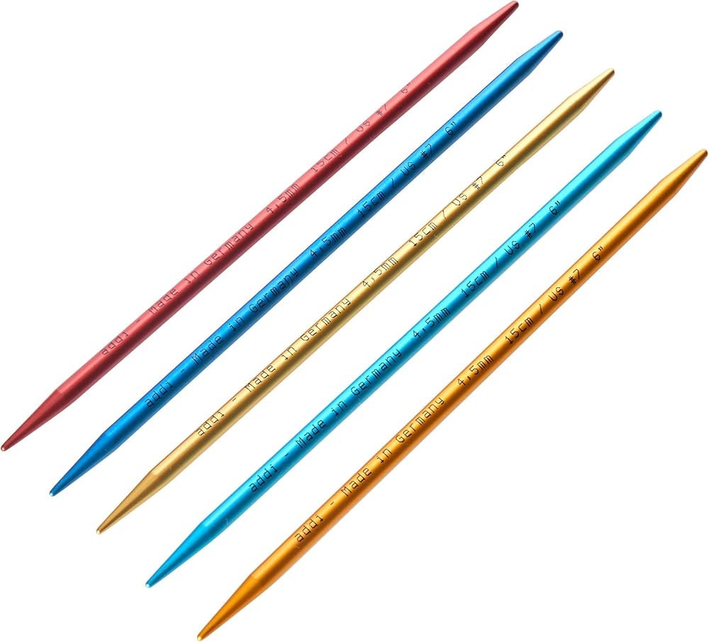 6 inch (15 cm) addi Flipstix - Lightweight Double Point Needles