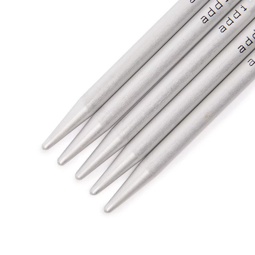 6 inch (15 cm) addi Aluminum Double Point Needles