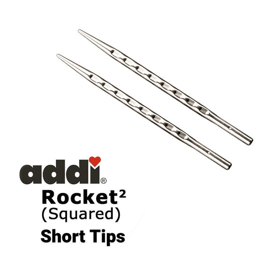 addi Click SHORT Rocket 2 [squared] Tips, Interchangeable Tips