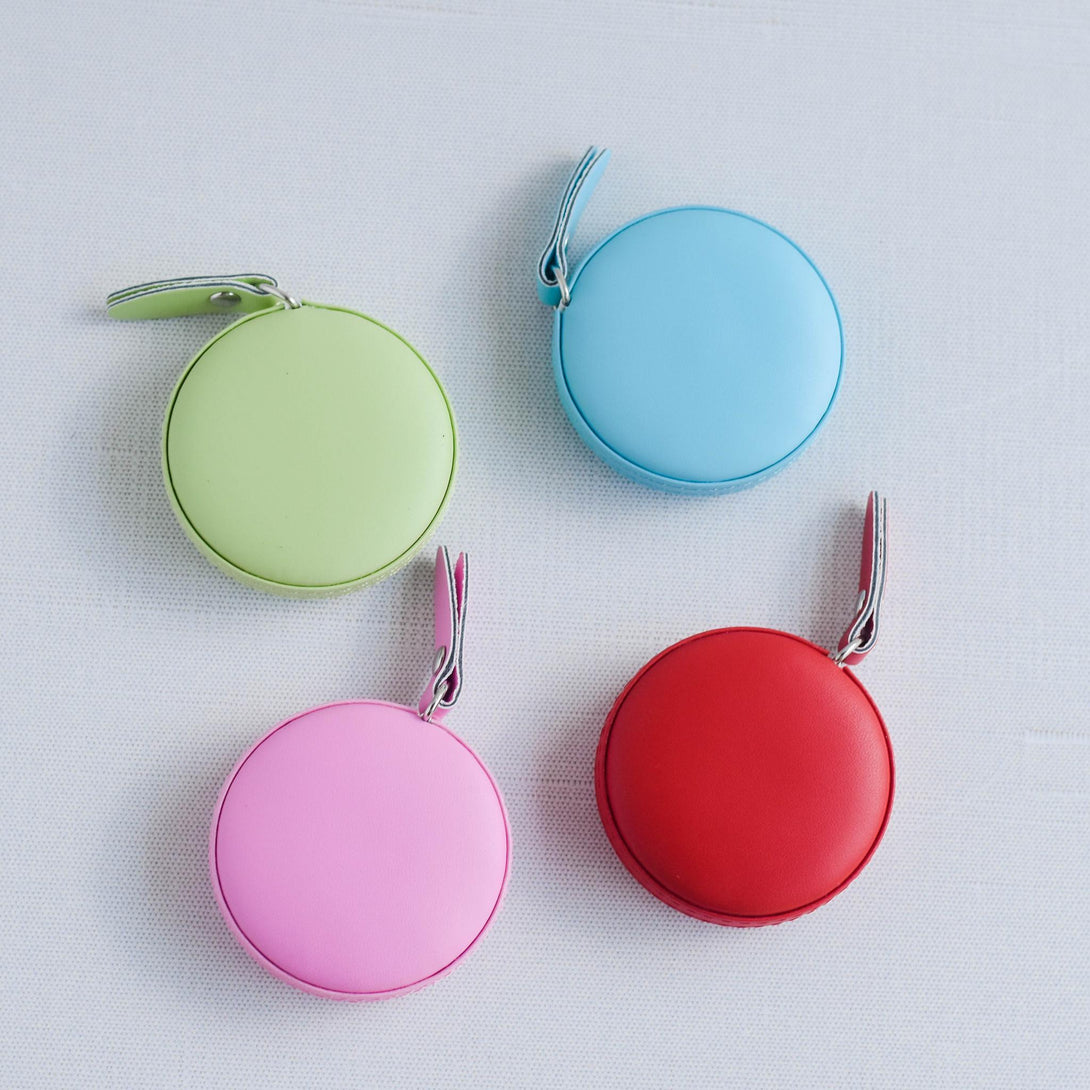 Faux Leather Measuring Tape, Measuring Tape with Faux Leather Cover, Portable Measuring Tape, Sewing, Knitting, Crochet, Gift for Her