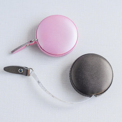 Faux Leather Measuring Tape - Metallic - Measuring Tape Faux Leather Cover, Portable Measuring Tape, Sewing, Knitting, Crochet, Gift for Her