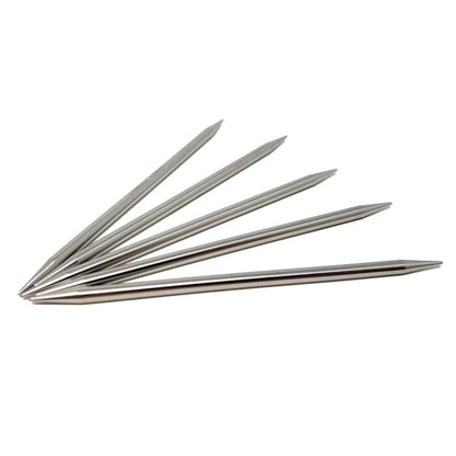 6 inch (15 cm) Chiaogoo Stainless double point knitting needles - Available Size 0-11