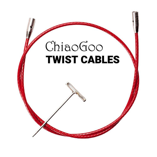 ChiaoGoo TWIST FIXED Interchangeable Cables - Mini, Small, Large