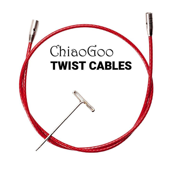 ChiaoGoo TWIST FIXED Interchangeable Cables - Mini, Small, Large