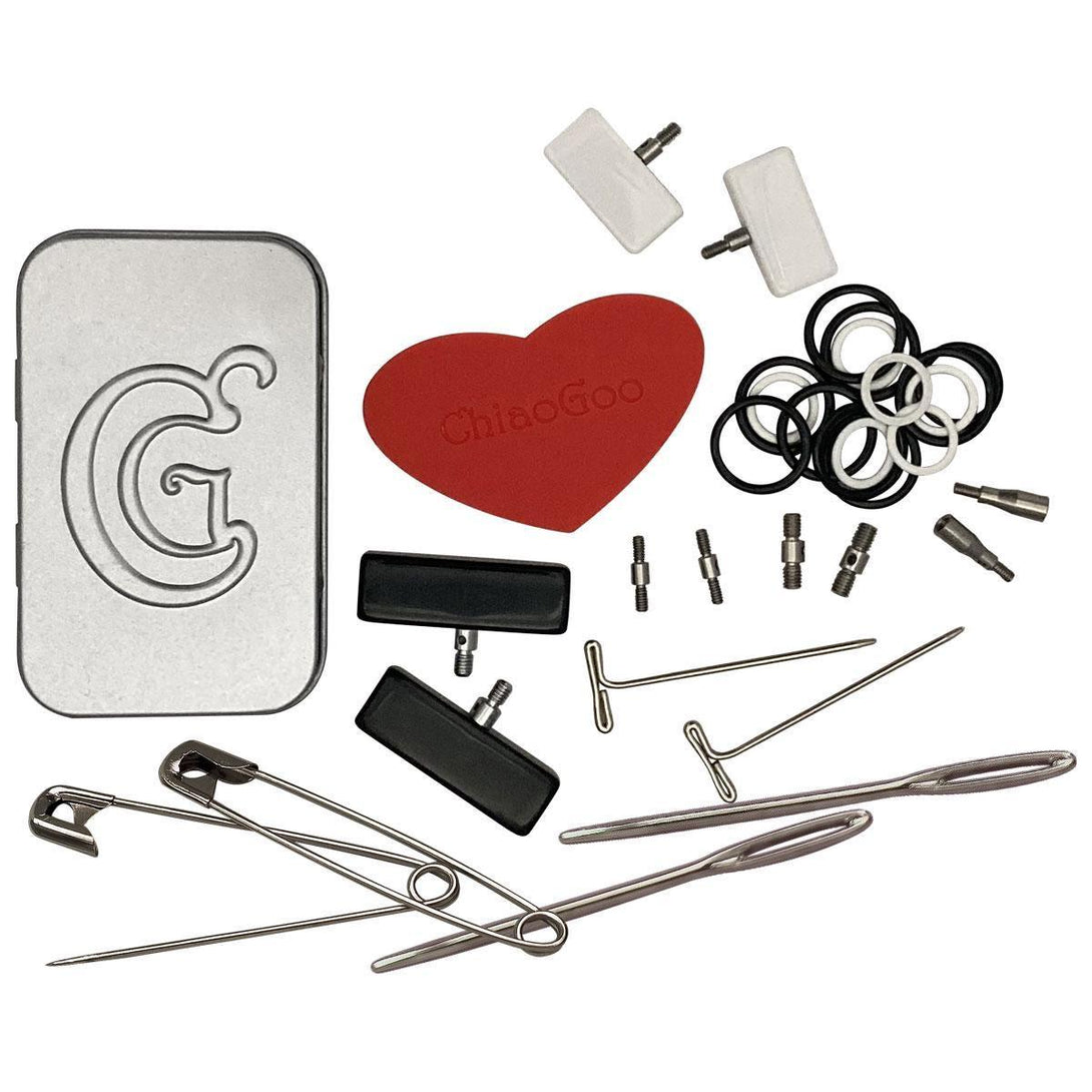 ChiaoGoo TWIST Tools Kit For Interchangeable Knitting Needles - Mini and Small/Large