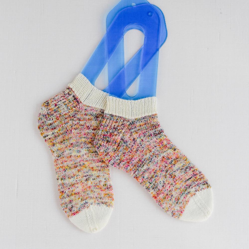 PENNY ANKLE Socks Knitting Pattern | PDF Socks Knitting Pattern | Fingering weight yarn | Double Point Socks | Knitting Pattern