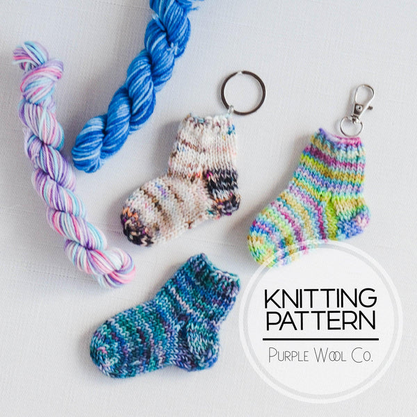 MINI Socks - PDF Knitting Pattern