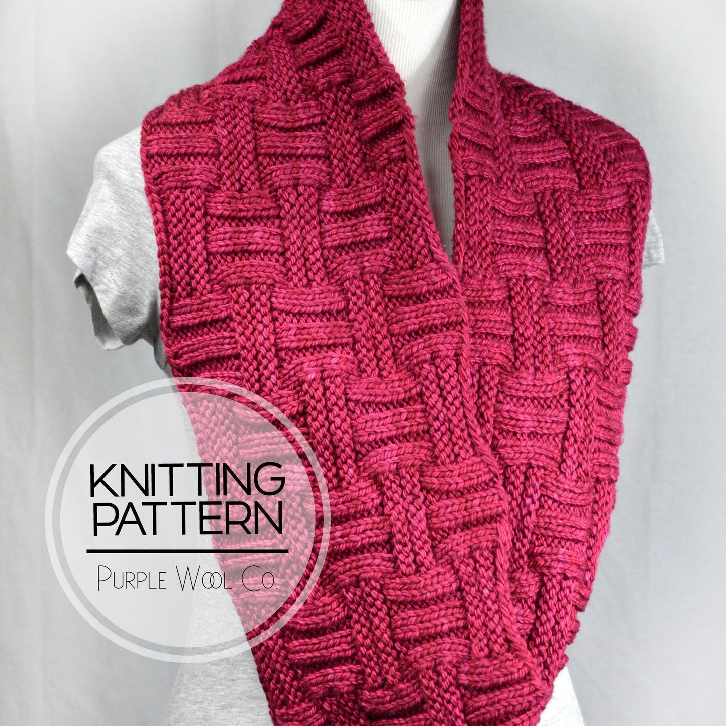 NORTHERN TRAIL Cowl - PDF Knitting Pattern