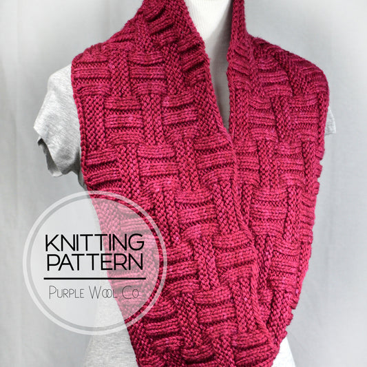 Northern Trail Cowl - PDF Knitting Pattern