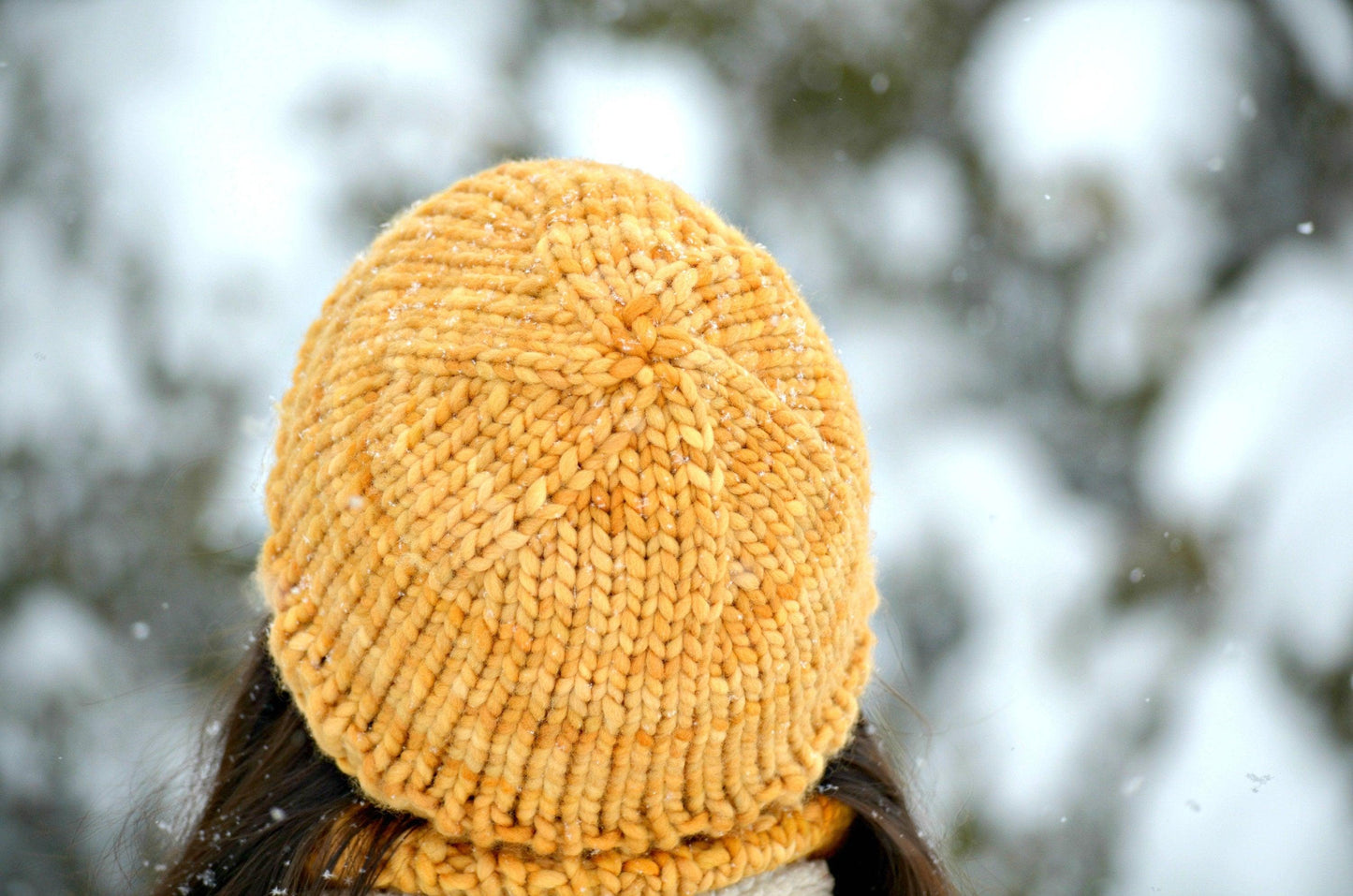 PLAIN JANE Hat and Cowl Combo - PDF Knitting Pattern