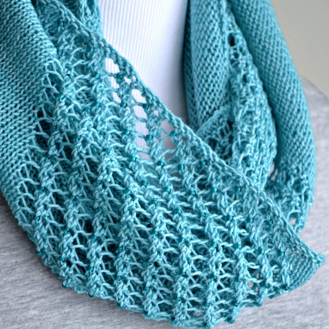 CITY LIGHTS Cowl - PDF Knitting Pattern