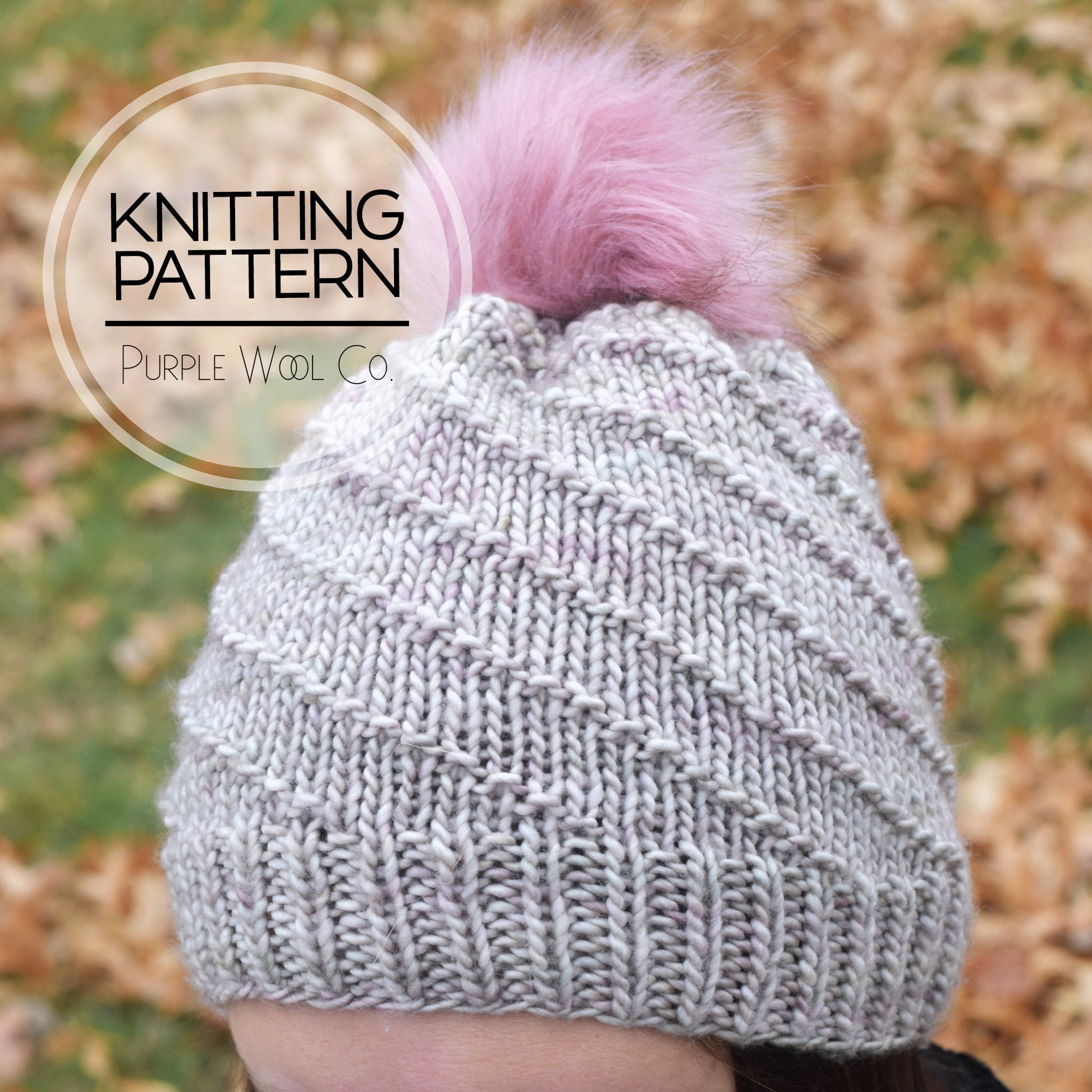 COLLEEN Hat Knitting Pattern | PDF Hat Knitting Pattern | Bulky weight yarn | Bulky Hat Pattern | Hand Knit | Knitting Pattern
